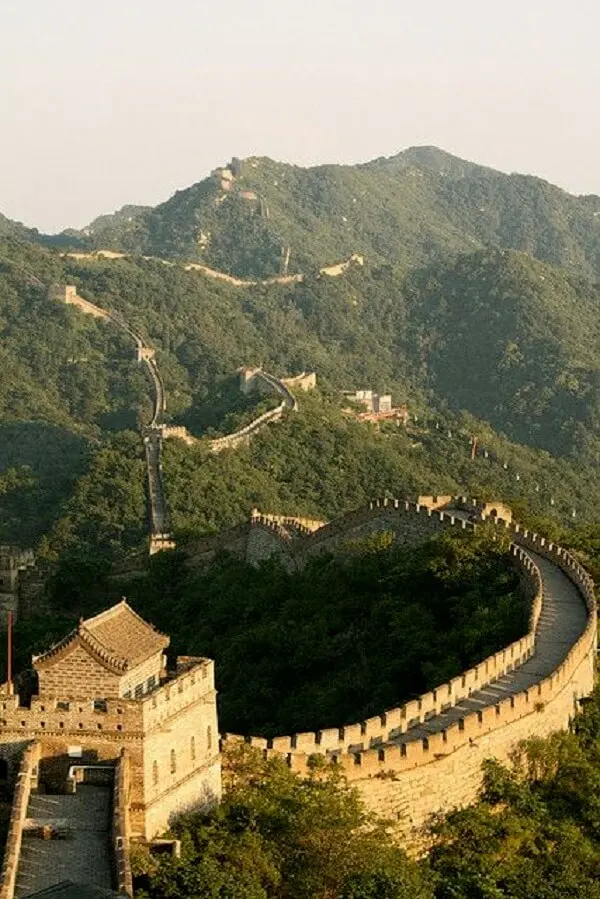 A Muralha da China é a estrutura mais longa já feita pelo homem. Fonte: Flickr