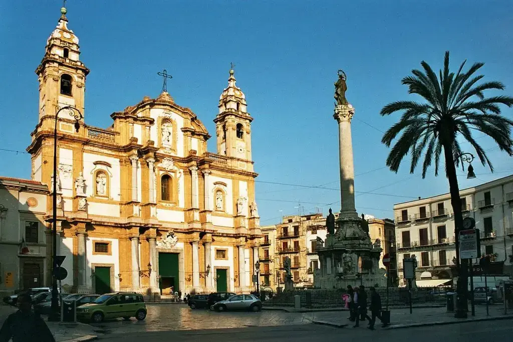 Igreja Barroca Igreja de São Domingos (Palermo, Itália) Foto Wikipédia