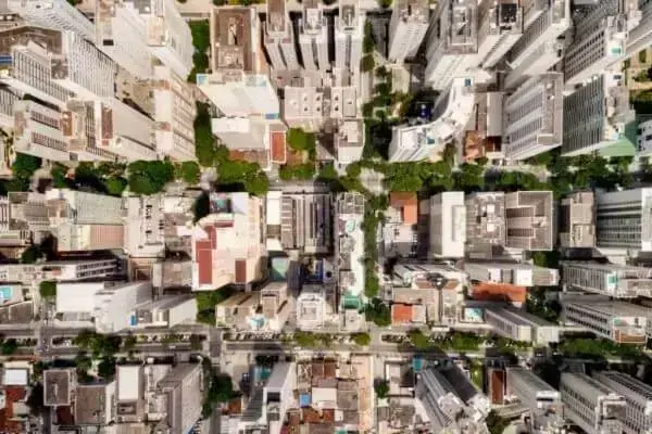 O que um urbanista faz vista aérea da cidade (foto: Blog Laredo)