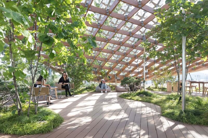 Casas futuristas: o projeto Living Garden pertence ao escritorio MAD Architects. Fonte: ArchDaily