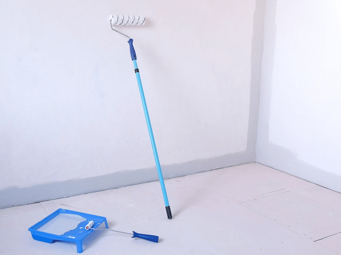 O selador de parede não precisa ser utilizado em paredes já pintadas ou em paredes sem preparação